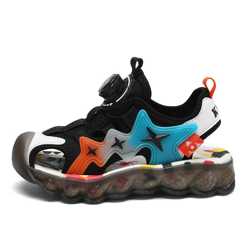 Children s sandals Boys Baotou sandals Girls sports sandals Medium and older children s non-slip rotating button beach shoes 38 yards inner length 24.4cm чёрный
Children s sandals Boys Baotou sandals Girls sports sandals Medium and older children s non-slip rotating button beach shoes 38 yards inner length 24.4cm чёрный