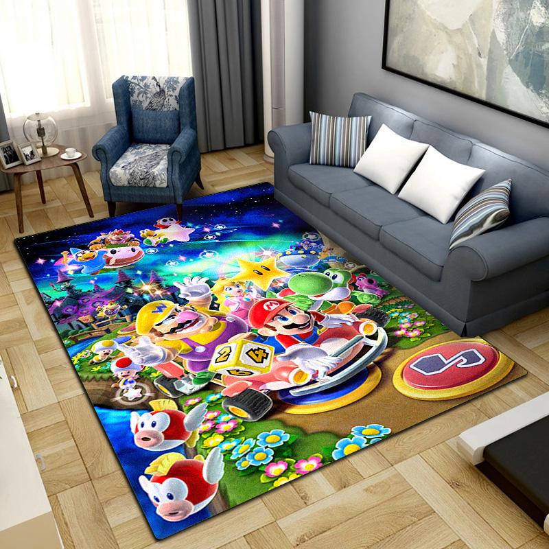 Super Mario Print Carpet Large Area Rug Non Slip Washable Floor Mat Bedroom Home Decor 96 60x90cm
Super Mario Print Carpet Large Area Rug Non Slip Washable Floor Mat Bedroom Home Decor 96 60x90cm