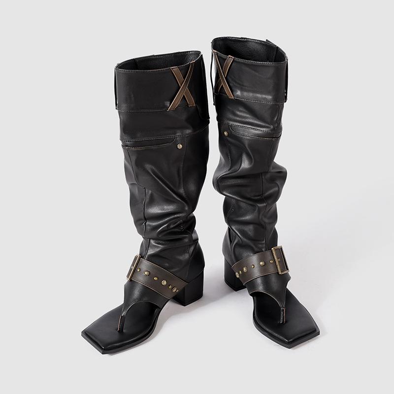 Retro knight boots Spice girls but knee boots big tube circumference 2025 spring square head thick heel toes thin pile boots women 40
Retro knight boots Spice girls but knee boots big tube circumference 2025 spring square head thick heel toes thin pile boots women 40
