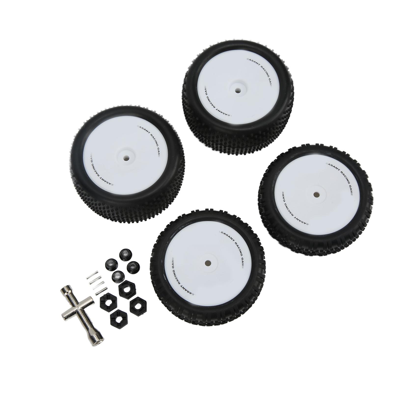 RC Tires Accessory Modified Rubber Wheel Sets Replacement Disassembly Tools and Couplings for WLToys 104001 1/10 RC Car
RC Tires Accessory Modified Rubber Wheel Sets Replacement Disassembly Tools and Couplings for WLToys 104001 1/10 RC Car
