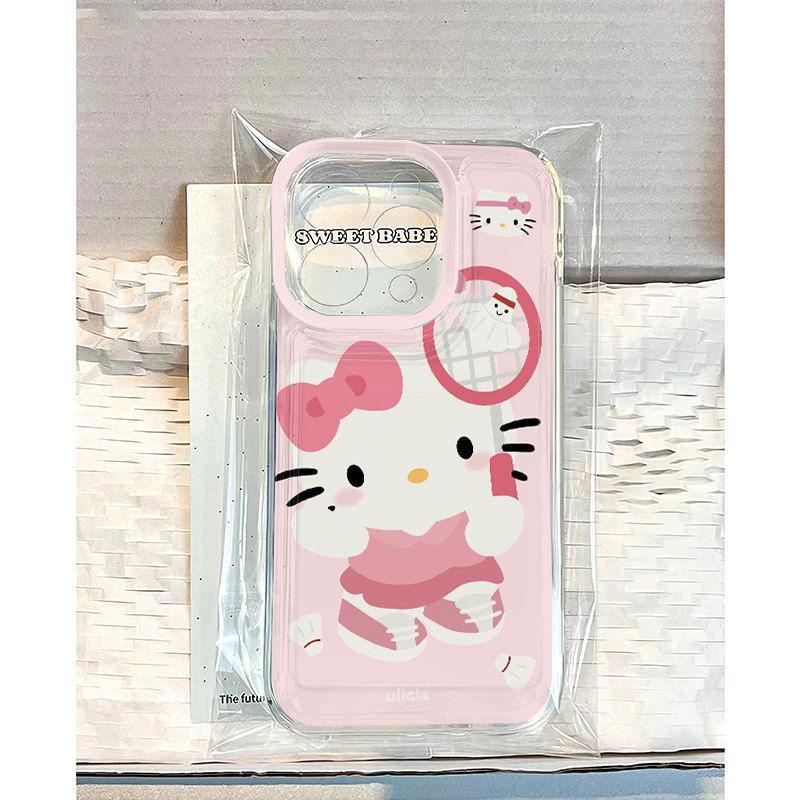 Cute Badminton Racket Cats for IPhone 16 Mobile Phone Case Apple 15 Protective Case Apple 16
Cute Badminton Racket Cats for IPhone 16 Mobile Phone Case Apple 15 Protective Case Apple 16