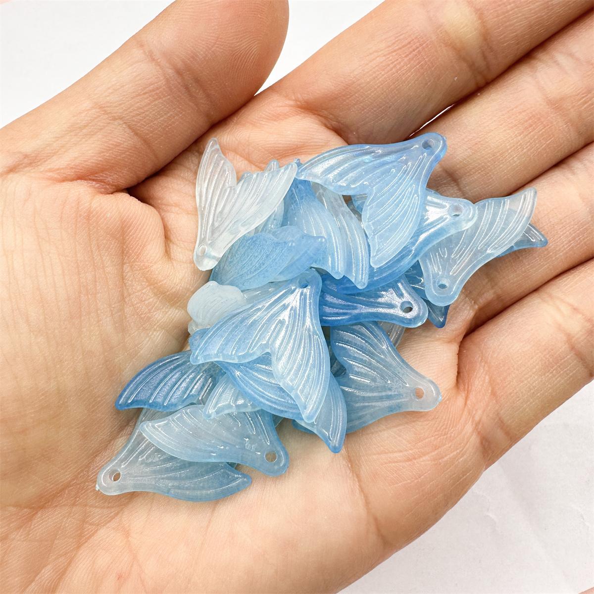 100 шт. Градиентный перфорированный кулон «Рыбий хвост», DIY аксессуары для ювелирных изделий, креативные бусины двойного цвета, материал ручной работы для изготовления браслетов и ожерелий, мода Gradient Blue
100 шт. Градиентный перфорированный кулон «Рыбий хвост», DIY аксессуары для ювелирных изделий, креативные бусины двойного цвета, материал ручной работы для изготовления браслетов и ожерелий, мода Gradient Blue