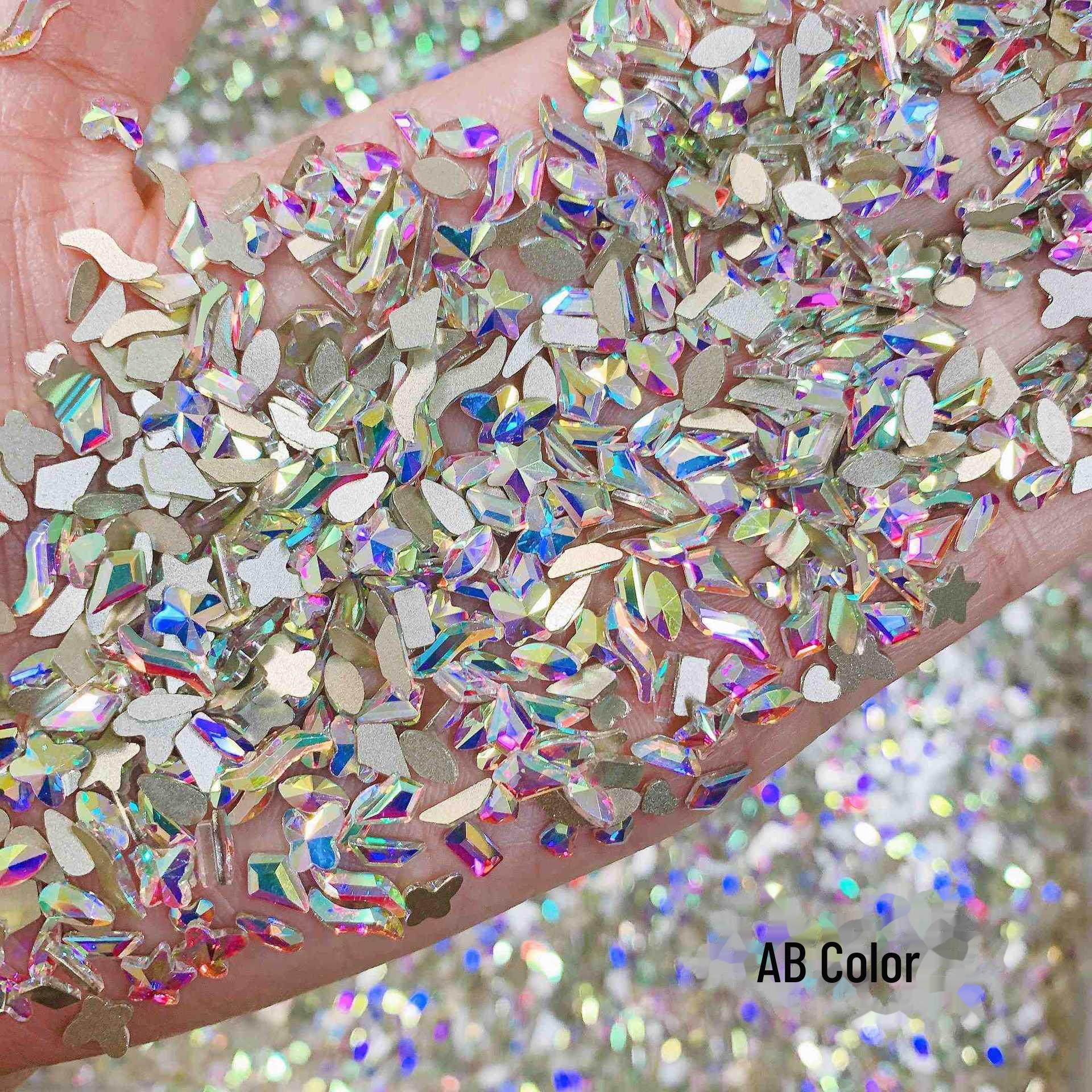 Мини-бриллианты для нейл-арта Aurora особой формы: Смешанные украшения в стиле эльфа с плоским дном и цветным шампанским
Мини-бриллианты для нейл-арта Aurora особой формы: Смешанные украшения в стиле эльфа с плоским дном и цветным шампанским