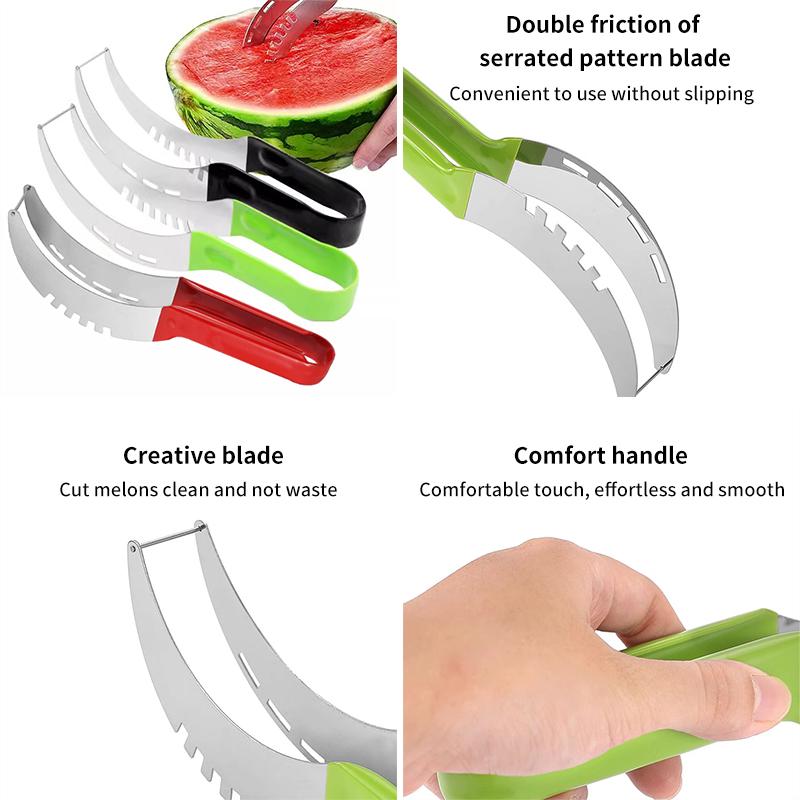 Watermelon Fork Stainless Steel Cutter Watermelon Slicer Multi-purpose Kitchen Cutting Artifact Watermelon Digger Fruit Tools
Watermelon Fork Stainless Steel Cutter Watermelon Slicer Multi-purpose Kitchen Cutting Artifact Watermelon Digger Fruit Tools