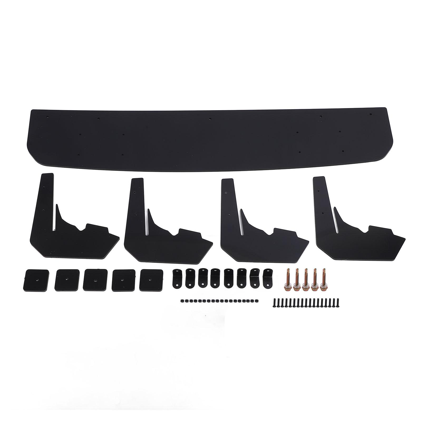 Rear Bumper Lip Diffuser Fins Anti Collision Lower Bumper Splitter Spoiler Replacement for GR86
Rear Bumper Lip Diffuser Fins Anti Collision Lower Bumper Splitter Spoiler Replacement for GR86