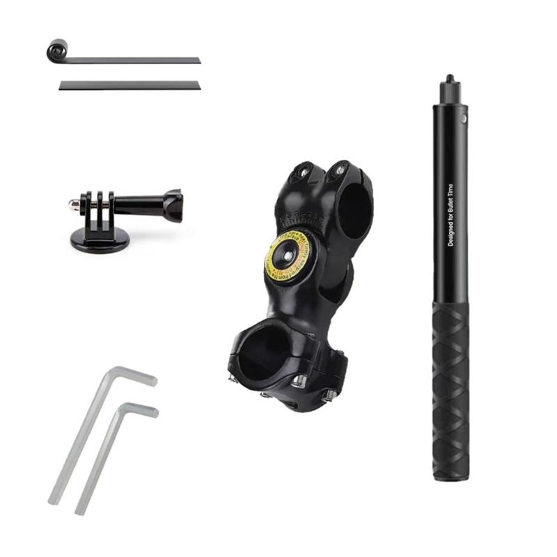Motorcycle Bike Selfie Stick Monopod Mount Handlebar Bracket Third Person Perspective Mounting Camera Bracket 1
Motorcycle Bike Selfie Stick Monopod Mount Handlebar Bracket Third Person Perspective Mounting Camera Bracket 1