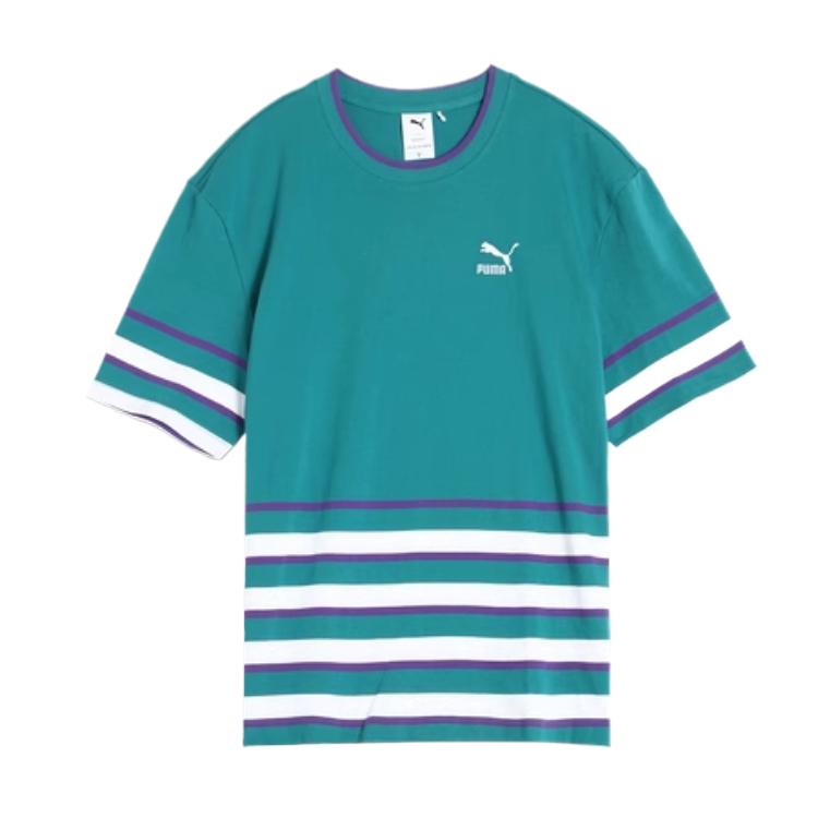 Puma Archive Pack Casual Comfortable Soft Skin-Friendly Short Sleeve T-Shirt Unisex Tops Dark-Blue 622778-87 L
Puma Archive Pack Casual Comfortable Soft Skin-Friendly Short Sleeve T-Shirt Unisex Tops Dark-Blue 622778-87 L