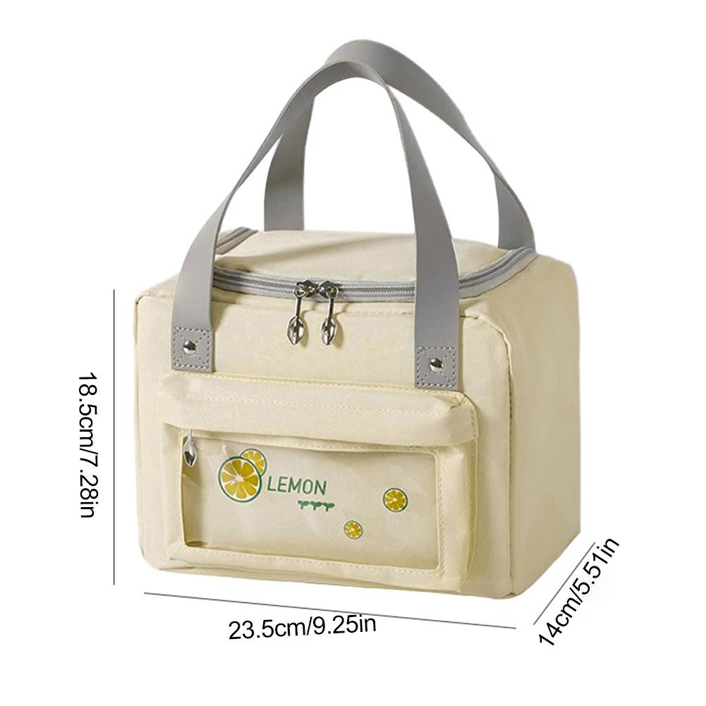 Thermal Lunch Bags Portable Oxford Fresh Cooler Pouch for Office Student Convenient Lunch Box Tote Food Container Bag бежевый
Thermal Lunch Bags Portable Oxford Fresh Cooler Pouch for Office Student Convenient Lunch Box Tote Food Container Bag бежевый