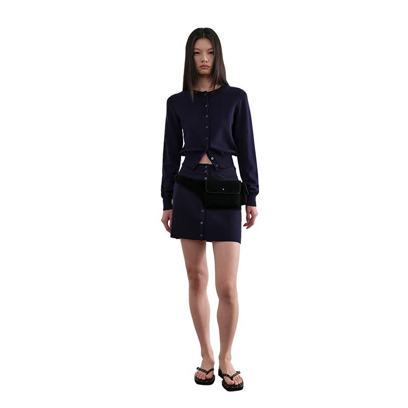 GREEN BELT Women s Summer Slim Knit Cardigan & A-Line Skirt Set L
GREEN BELT Women s Summer Slim Knit Cardigan & A-Line Skirt Set L