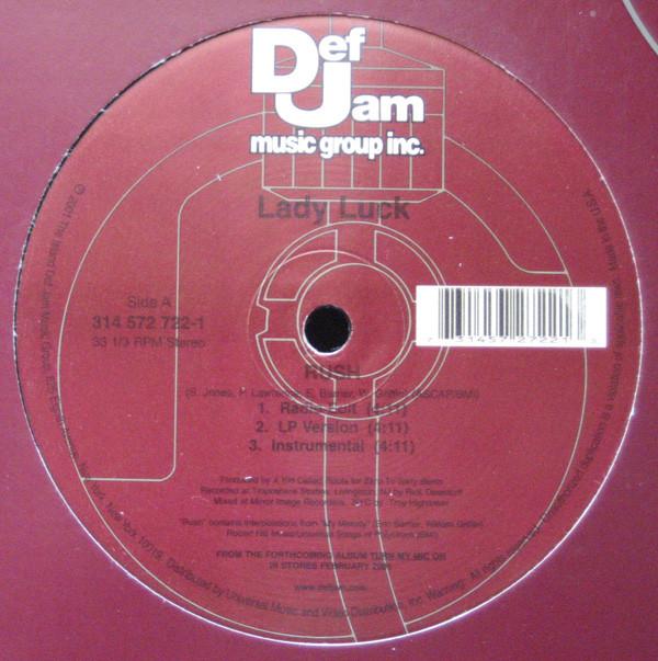 12inch Record LADY LUCK - Rush / Come Get It 3145727221 Def Jam Recordi 2001 US Rap & Hip-Hop/R&B Used
12inch Record LADY LUCK - Rush / Come Get It 3145727221 Def Jam Recordi 2001 US Rap & Hip-Hop/R&B Used