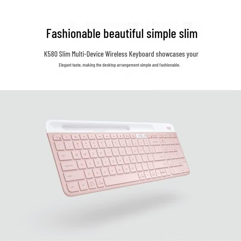 Logitech K580 Slim Multi-Device Wireless Keyboard
Logitech K580 Slim Multi-Device Wireless Keyboard