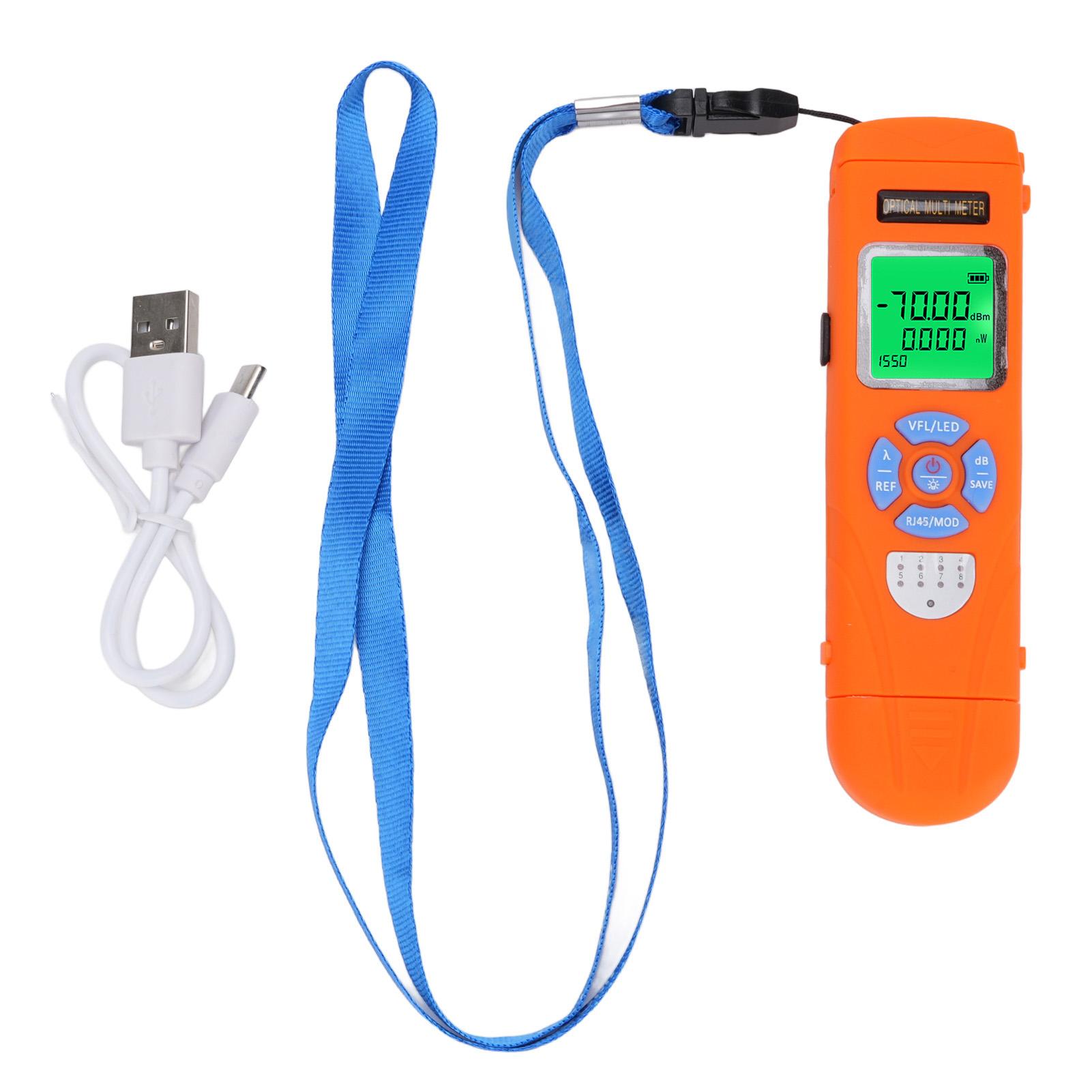 Fiber Optic Tester 50 To +26dBm OPM 30km VFL RJ45 Testing Portable Multi Function Fiber Tester
Fiber Optic Tester 50 To +26dBm OPM 30km VFL RJ45 Testing Portable Multi Function Fiber Tester