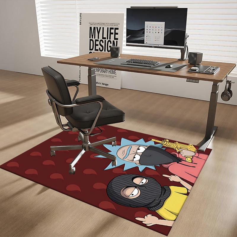 1pc Rick and Morty Themed Anime Cartoon Design Office Chair Mat, Non-Slip Carpet for Home Decor, Suitable for All Seasons, Ideal Gift for Fans.A019 60cm by 90cm
1pc Rick and Morty Themed Anime Cartoon Design Office Chair Mat, Non-Slip Carpet for Home Decor, Suitable for All Seasons, Ideal Gift for Fans.A019 60cm by 90cm
