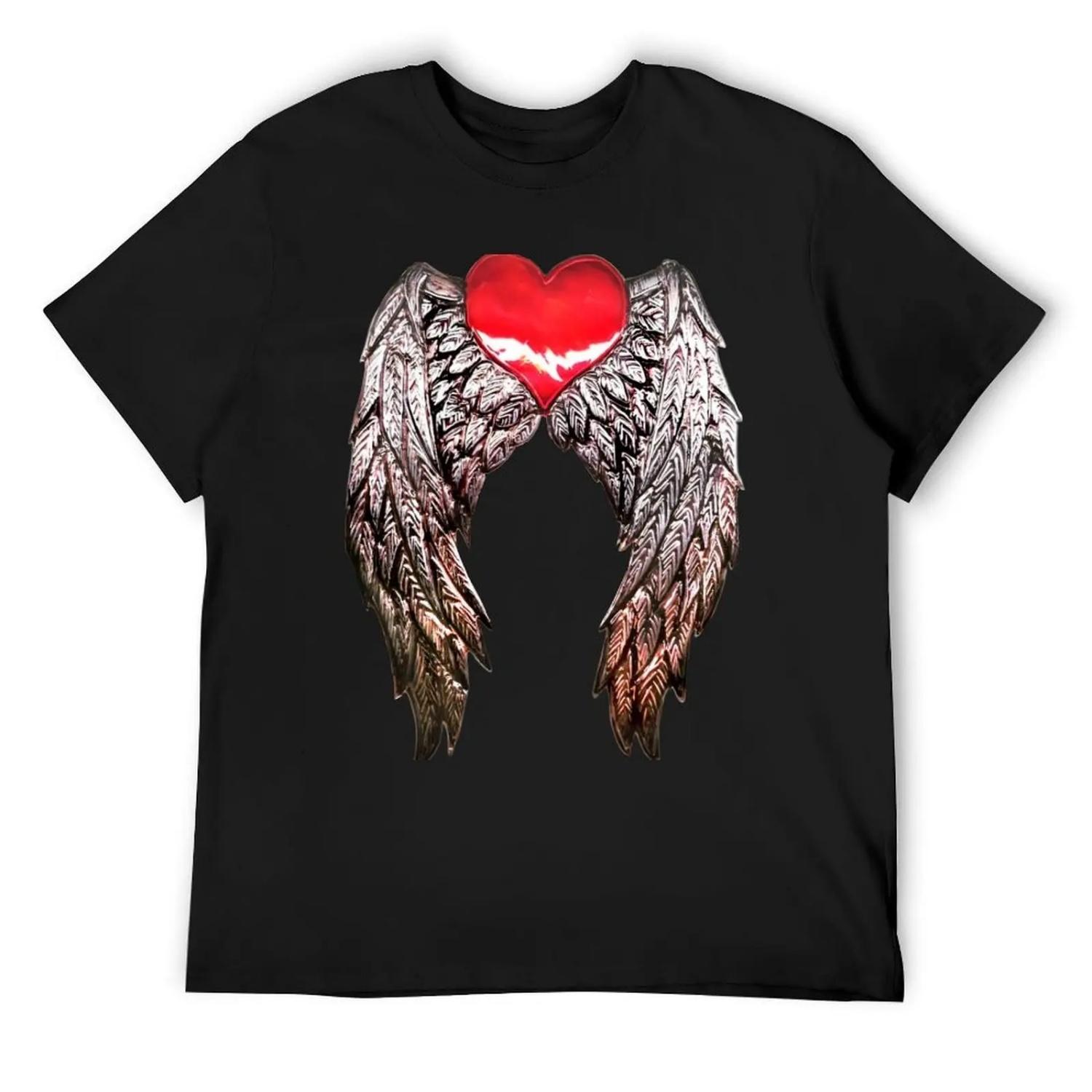heart with wings T-Shirt funny gifts fashion shirts summer tops big and tall t shirts for men XXXXXL чорний
heart with wings T-Shirt funny gifts fashion shirts summer tops big and tall t shirts for men XXXXXL чорний
