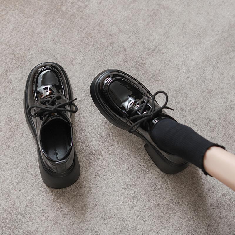 Genuine leather flat for Huizhou women s shoes grape mother same small leather shoes women s black college style lace-up shoes children 38 чорний
Genuine leather flat for Huizhou women s shoes grape mother same small leather shoes women s black college style lace-up shoes children 38 чорний