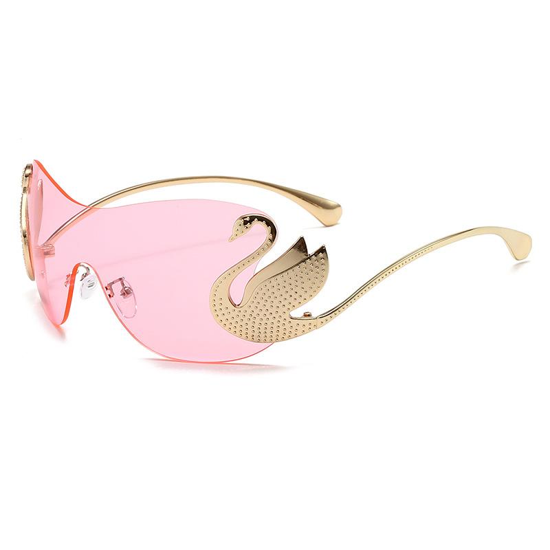 New Trendy Women S Oversized Rimless Sunglasses Comfortable Sun Shading Uv Resistant Eyewear One Piece Gradient Lens Glasses 1PC
New Trendy Women S Oversized Rimless Sunglasses Comfortable Sun Shading Uv Resistant Eyewear One Piece Gradient Lens Glasses 1PC