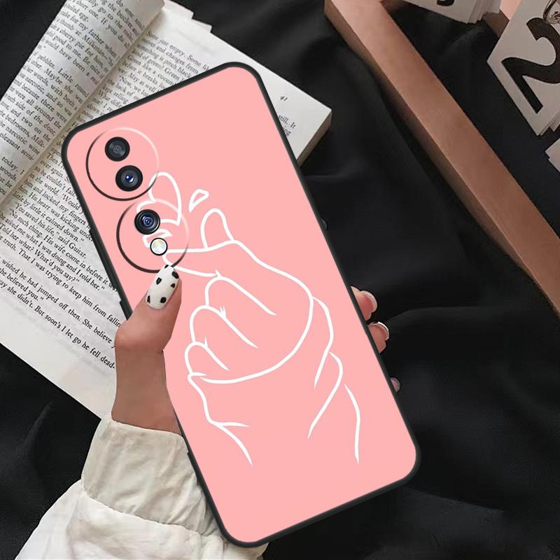 Kpop Hand Finger Heart For Honor Magic 8 Pro 6 5 7 Lite Case For Honor 200 400 50 70 90 X8b X9a X9b X9c X9d Win RT Honor 50
Kpop Hand Finger Heart For Honor Magic 8 Pro 6 5 7 Lite Case For Honor 200 400 50 70 90 X8b X9a X9b X9c X9d Win RT Honor 50