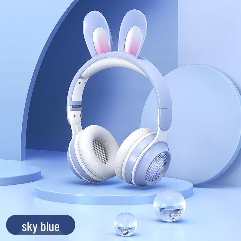 Heart-Shaped LED Light-Up Bluetooth Headset with Rabbit Ears and Long Mic (KE-01)
Heart-Shaped LED Light-Up Bluetooth Headset with Rabbit Ears and Long Mic (KE-01)
