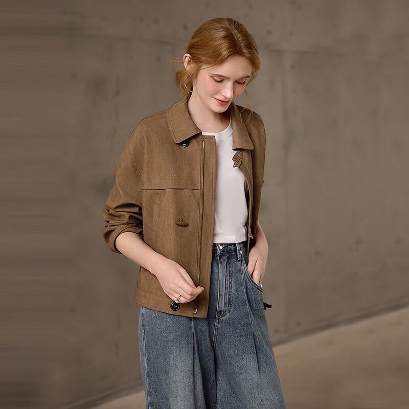 Women s Faux Leather Cropped Lapel Jacket S
Women s Faux Leather Cropped Lapel Jacket S