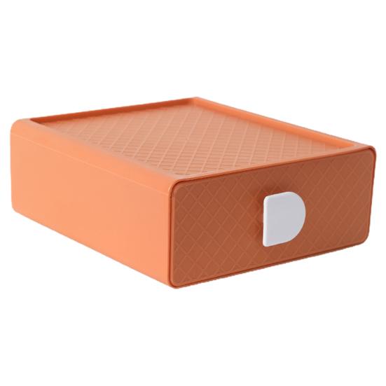 Ящик для хранения, штабелируемый, большой емкости, гладкая поверхность, декоративный настольный ящик-органайзер для мелочей оранжевый
Ящик для хранения, штабелируемый, большой емкости, гладкая поверхность, декоративный настольный ящик-органайзер для мелочей оранжевый