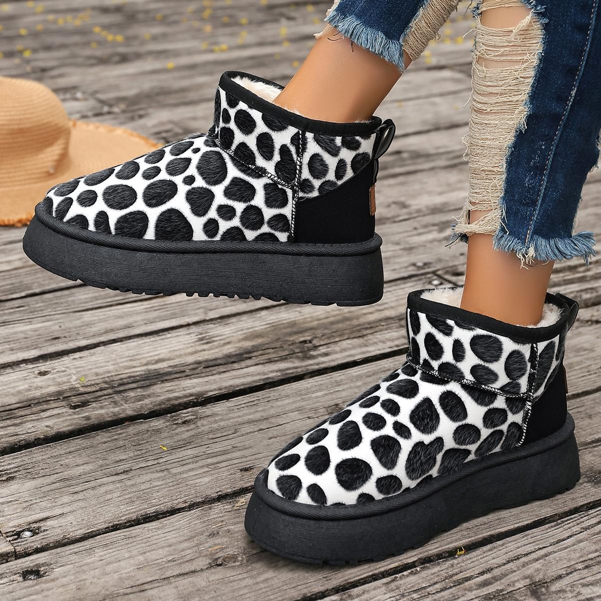 Winter Round Toe Sexy and Comfortable Casual Midsole Walking Boots for Women Fashion New Suede Warm Anti Slip Snow Boots 36
Winter Round Toe Sexy and Comfortable Casual Midsole Walking Boots for Women Fashion New Suede Warm Anti Slip Snow Boots 36