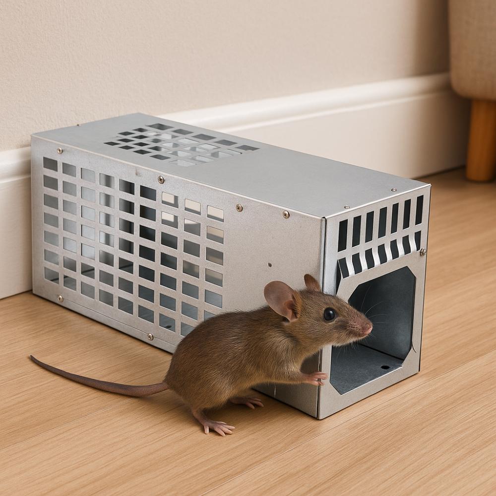 Breathable Mouse Trap Cage Metal Mouse Catcher Animal Cage Humane Mouse Trap Indoor
Breathable Mouse Trap Cage Metal Mouse Catcher Animal Cage Humane Mouse Trap Indoor