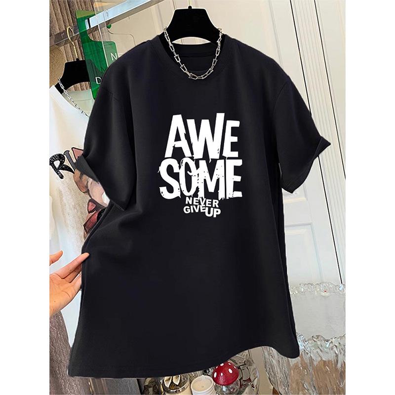 Women s 2026 Summer Korean Style Loose Fit Brushed Cotton Short Sleeve T-Shirt 2XL
Women s 2026 Summer Korean Style Loose Fit Brushed Cotton Short Sleeve T-Shirt 2XL
