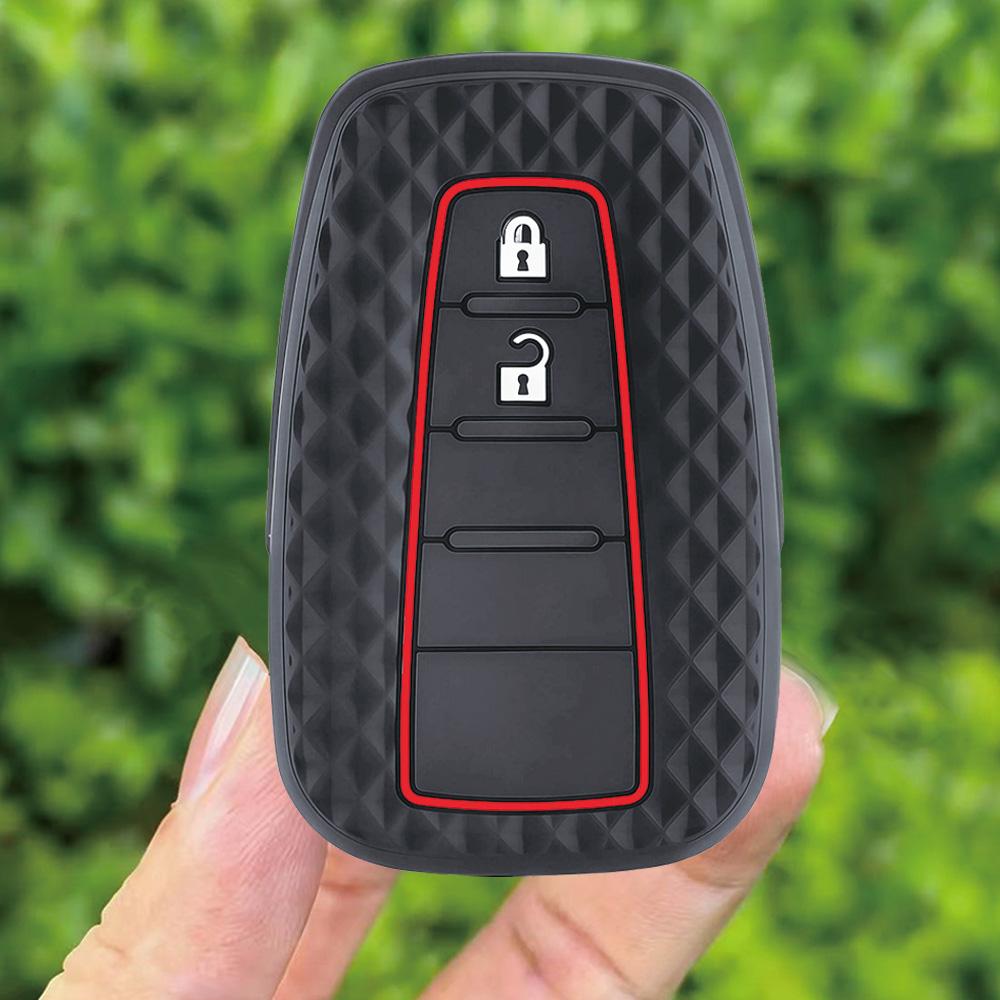 2 Button Silicone Car Remote Key Fob Cover Case For Toyota CHR C-HR Prius 2017 2018 Keyless Shell Skin Holder Protector
2 Button Silicone Car Remote Key Fob Cover Case For Toyota CHR C-HR Prius 2017 2018 Keyless Shell Skin Holder Protector