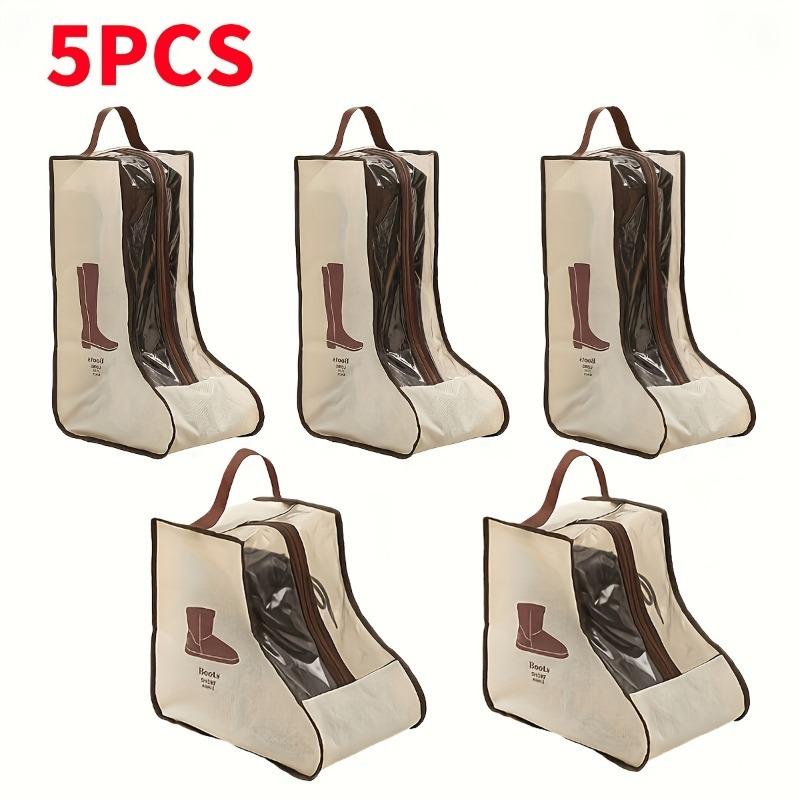 5-Pack Non-Woven Shoe Storage Bags Commercial Shoe Protector Bags Short and Long Boots Organizer Bag Travel/Home Use Hangable
5-Pack Non-Woven Shoe Storage Bags Commercial Shoe Protector Bags Short and Long Boots Organizer Bag Travel/Home Use Hangable