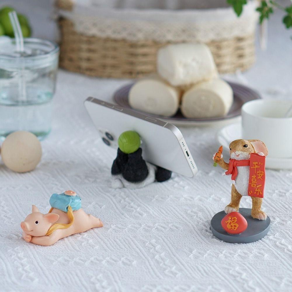 Anti-slip Bunny Phone Stand Ornament Pig Backpack Model Toy Phone Accessories Style E
Anti-slip Bunny Phone Stand Ornament Pig Backpack Model Toy Phone Accessories Style E