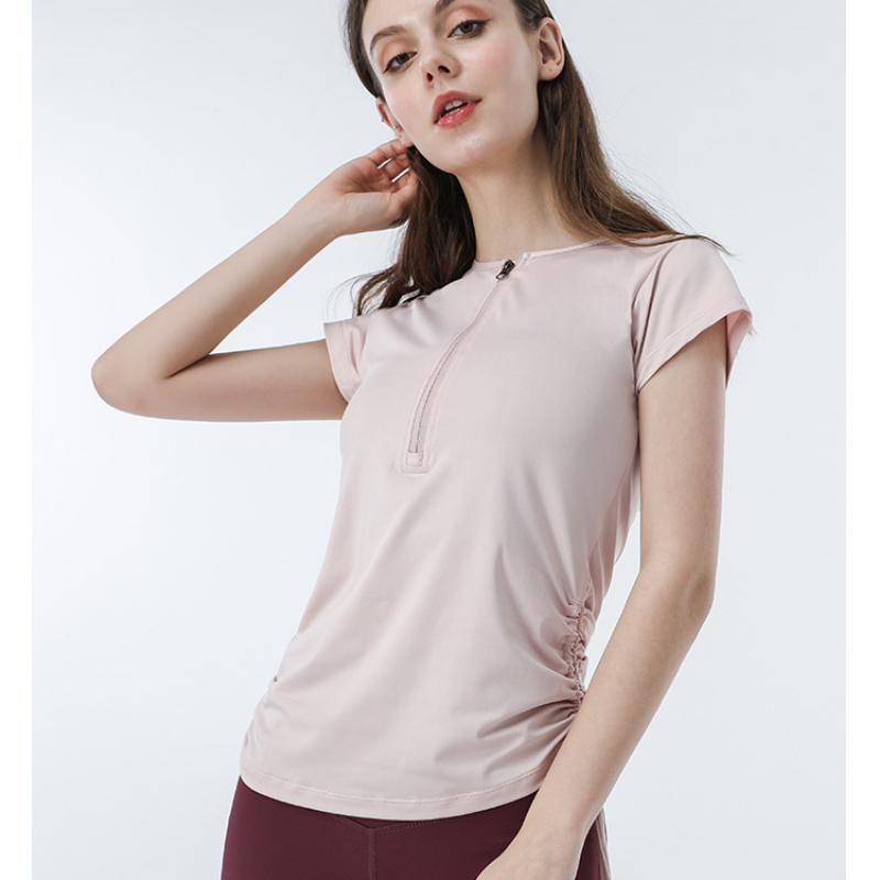 Zipper Drawstring Yoga Short-sleeved Sports T-shirt, Women s Fitness Top, Breathable Running Tight Yoga Suit XL чистий білий колір
Zipper Drawstring Yoga Short-sleeved Sports T-shirt, Women s Fitness Top, Breathable Running Tight Yoga Suit XL чистий білий колір