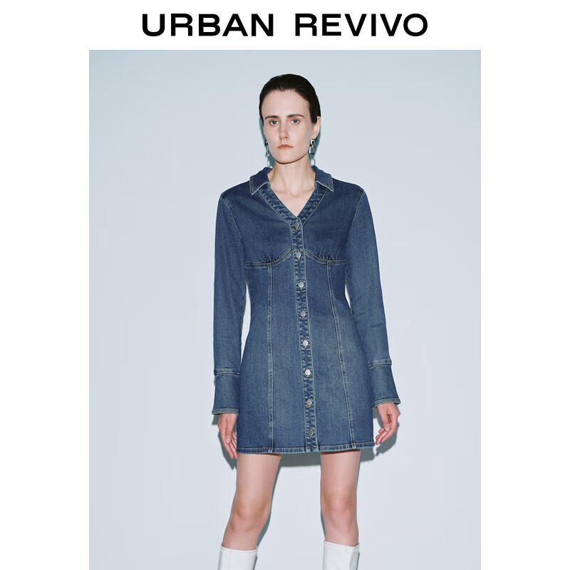 UR Women s Retro Button-Waist Denim Dress M
UR Women s Retro Button-Waist Denim Dress M