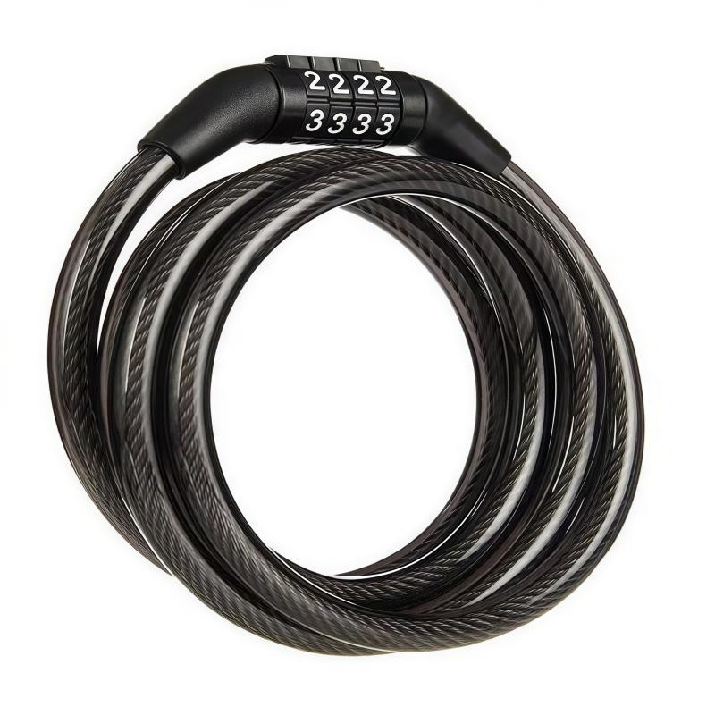 Anti-Theft Bicycle Combination Lock - Strong Steel Cable, Drill-Resistant, Scratch-Proof - Secure Your Bike with Ease
Anti-Theft Bicycle Combination Lock - Strong Steel Cable, Drill-Resistant, Scratch-Proof - Secure Your Bike with Ease