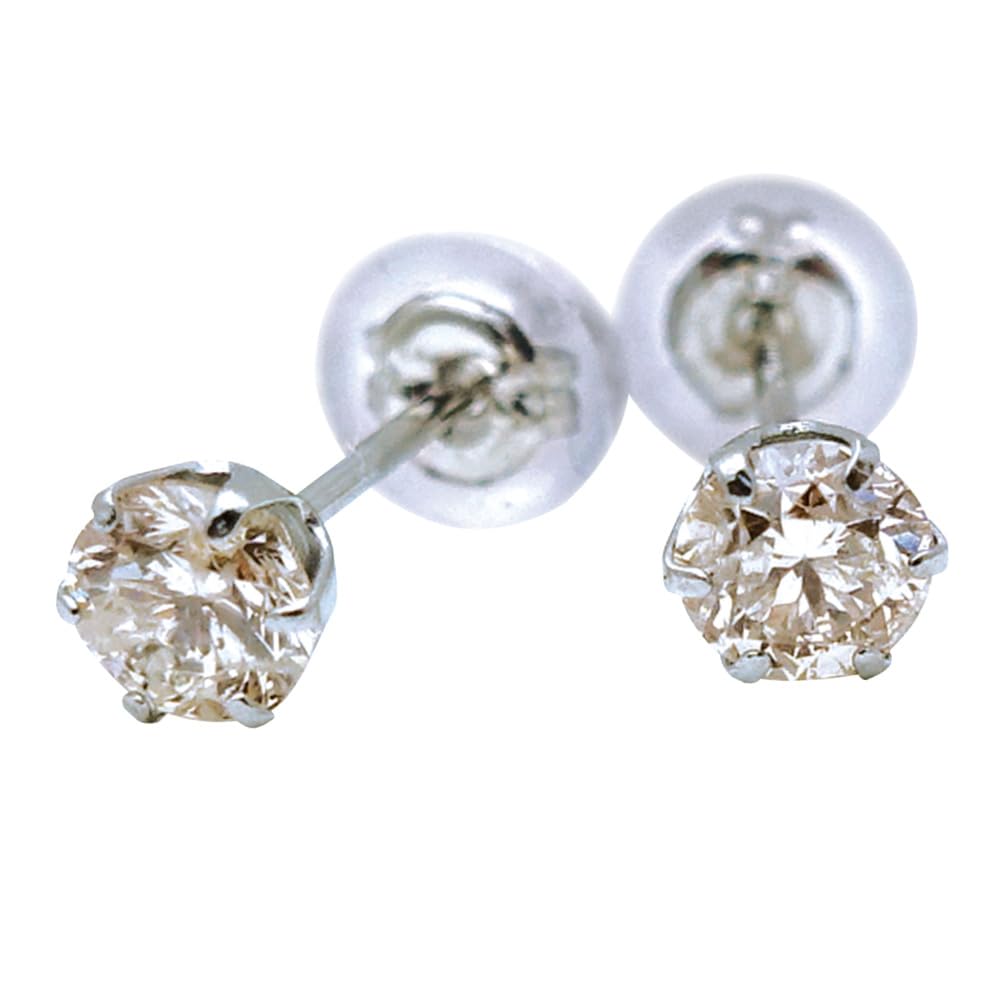 Сережки з діамантами, загалом, сережки з натуральними діамантами з подвійним замком x 0,3 карата/платина/коричнева підкладка/платина/Pt900 (0.15ct 2) платиновий
Сережки з діамантами, загалом, сережки з натуральними діамантами з подвійним замком x 0,3 карата/платина/коричнева підкладка/платина/Pt900 (0.15ct 2) платиновий