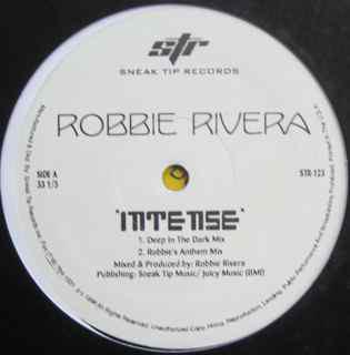 12inch Record ROBBIE RIVERA - Intense / Feel This STR123 Sneak Tip Recor 1998 US Dance & Electronica Used
12inch Record ROBBIE RIVERA - Intense / Feel This STR123 Sneak Tip Recor 1998 US Dance & Electronica Used