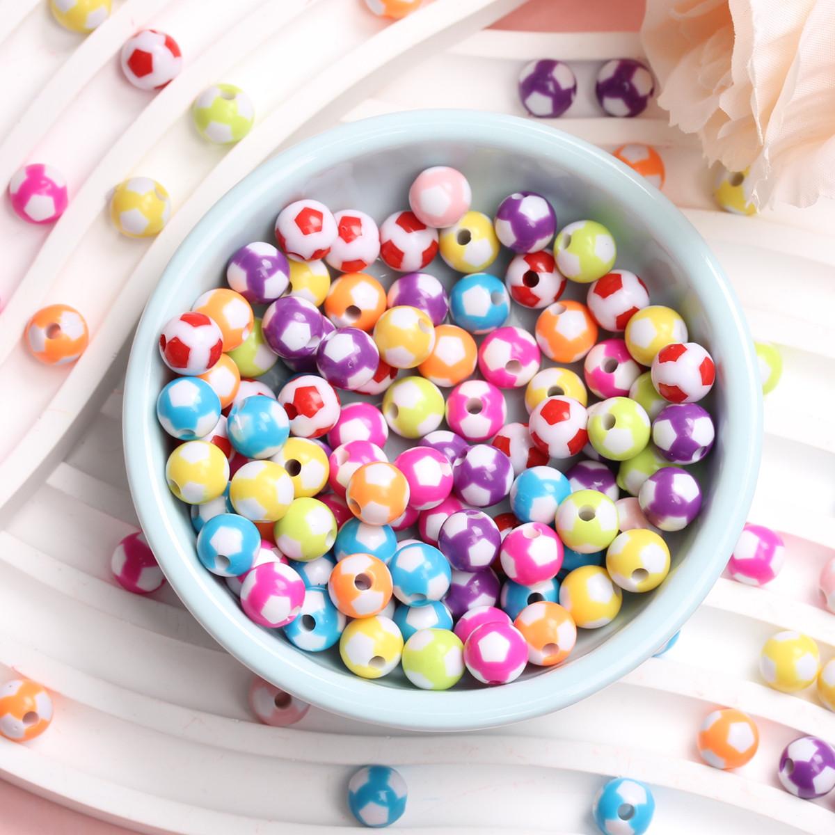forJewelry Making Gifts 150 шт. Аксессуары ярких цветов Модный материал ручной работы Подвеска Акриловые футбольные бусины ручной работы
forJewelry Making Gifts 150 шт. Аксессуары ярких цветов Модный материал ручной работы Подвеска Акриловые футбольные бусины ручной работы