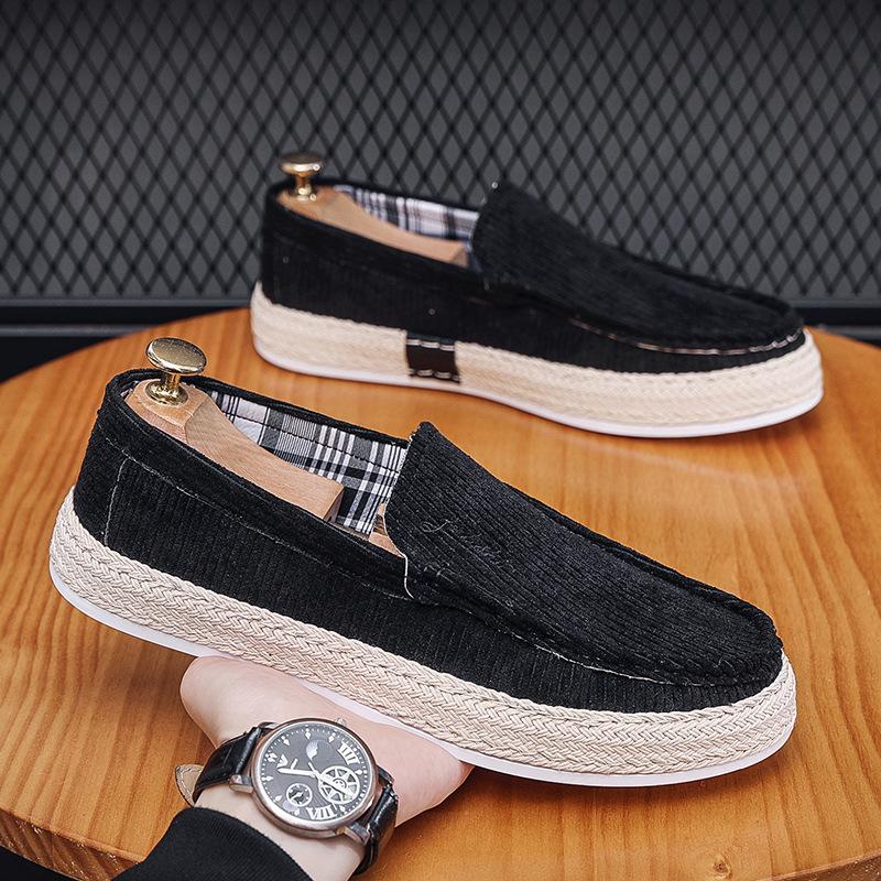 Autumn new casual flat shoes men s board shoes single shoes fisherman shoes one pedal lazy sailboat cloth shoes 39
Autumn new casual flat shoes men s board shoes single shoes fisherman shoes one pedal lazy sailboat cloth shoes 39