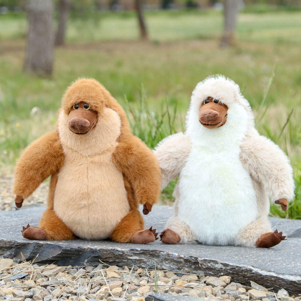 Soft Stuffed Monkey Doll Fluffy Monkey Animal Plush Doll Long Nosed Monkey Plush Toys Kids Gifts сірий
Soft Stuffed Monkey Doll Fluffy Monkey Animal Plush Doll Long Nosed Monkey Plush Toys Kids Gifts сірий