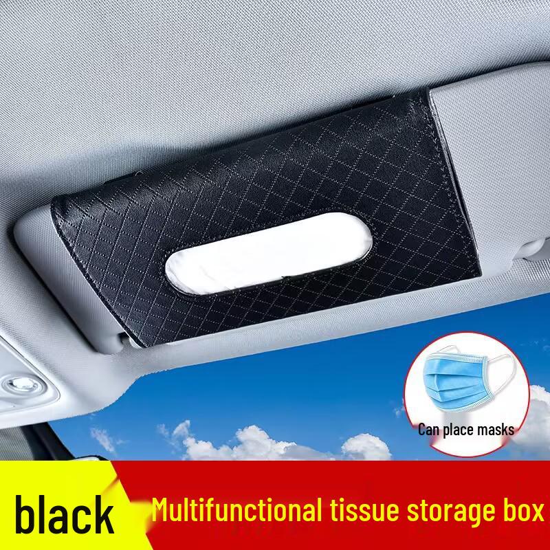 Leather Car Tissue Holder for Sun Visor
Leather Car Tissue Holder for Sun Visor
