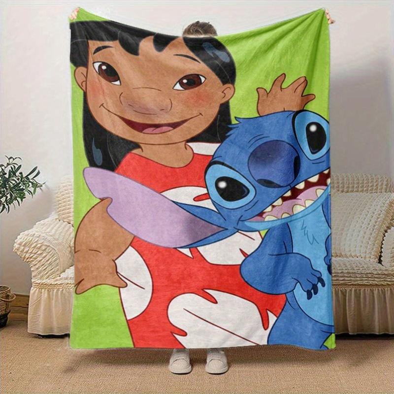 Lilo and Stitch Cartoon Flannel Blanket - Ultra-Soft, Cozy, and Comfortable for Sofa, Bedroom, Camping, and Travel - Four-Season Versatility 130x150cm
Lilo and Stitch Cartoon Flannel Blanket - Ultra-Soft, Cozy, and Comfortable for Sofa, Bedroom, Camping, and Travel - Four-Season Versatility 130x150cm