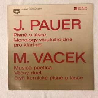 LP Record JIŘÍ PAUER, MILOŠ VACEK - Songs Of Love / Musica Poetica 81100530 Panton 1986 Czechoslov Classical Used
LP Record JIŘÍ PAUER, MILOŠ VACEK - Songs Of Love / Musica Poetica 81100530 Panton 1986 Czechoslov Classical Used