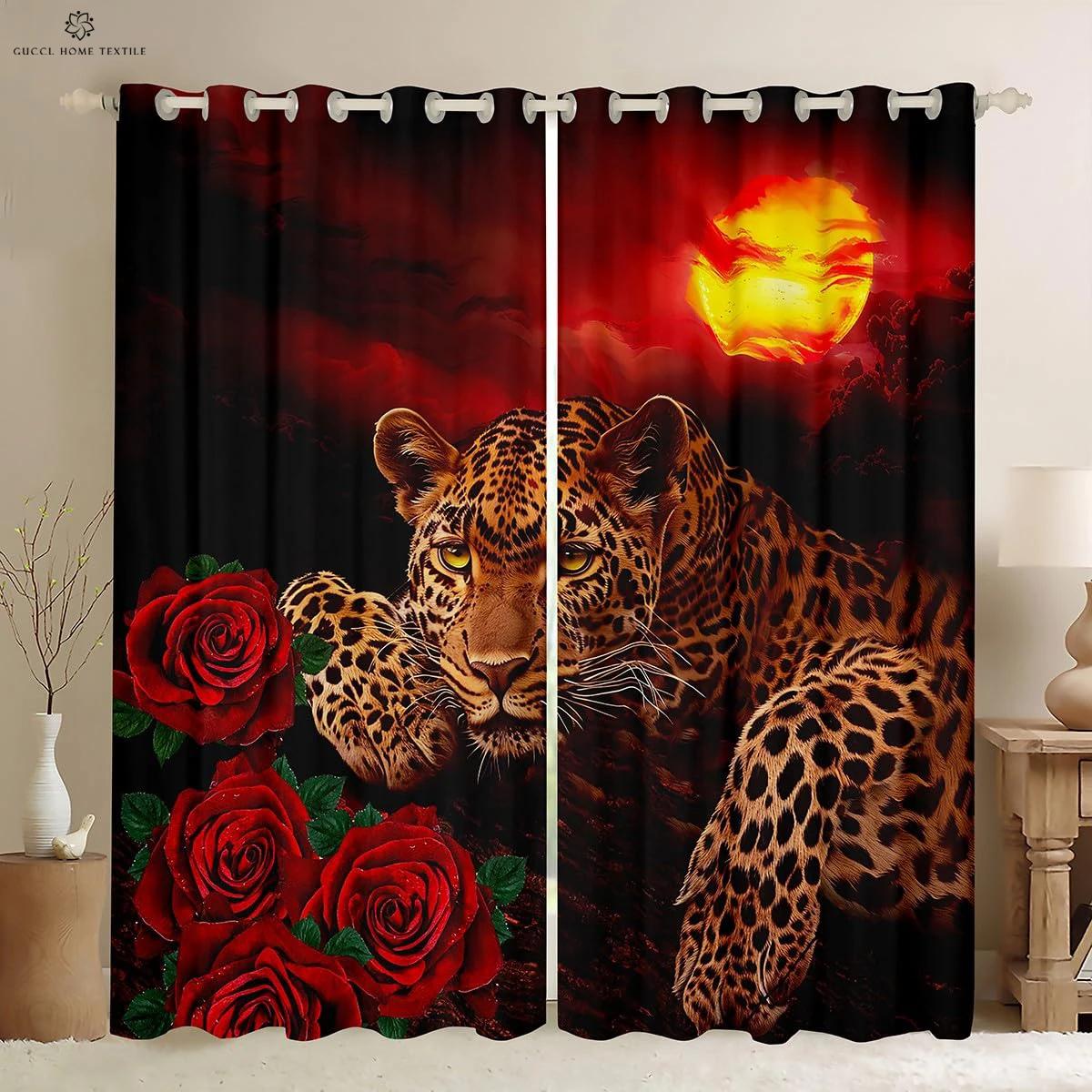 Color Matching Creative Fashion Curtains Animal Fur Pattern Printing Living Room Bedroom Kitchen Decoration Curtains 2PCS (W50cmxH130cm)x2&Grommet Top
Color Matching Creative Fashion Curtains Animal Fur Pattern Printing Living Room Bedroom Kitchen Decoration Curtains 2PCS (W50cmxH130cm)x2&Grommet Top