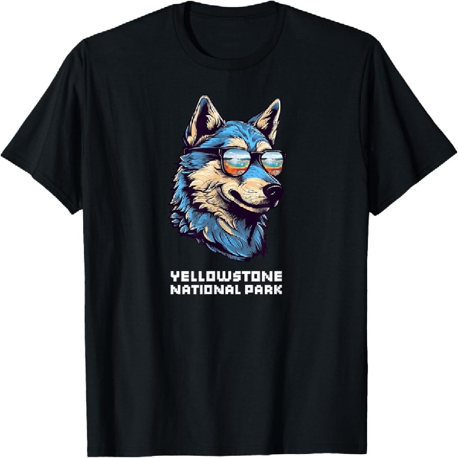 Yellowstone National Park T-Shirt - Cool Wolf T-Shirt XXXXXL
Yellowstone National Park T-Shirt - Cool Wolf T-Shirt XXXXXL