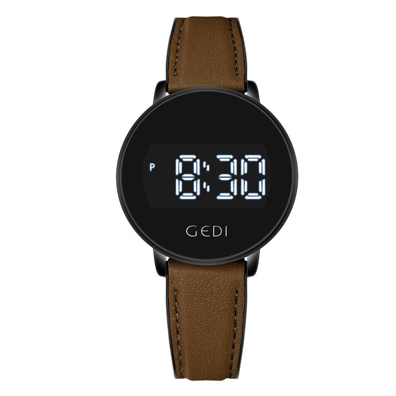 High Definition Display Electronic Watch Multifunctional Student Sports Watch Simple High Value Tape Quartz Watch коричневый
High Definition Display Electronic Watch Multifunctional Student Sports Watch Simple High Value Tape Quartz Watch коричневый