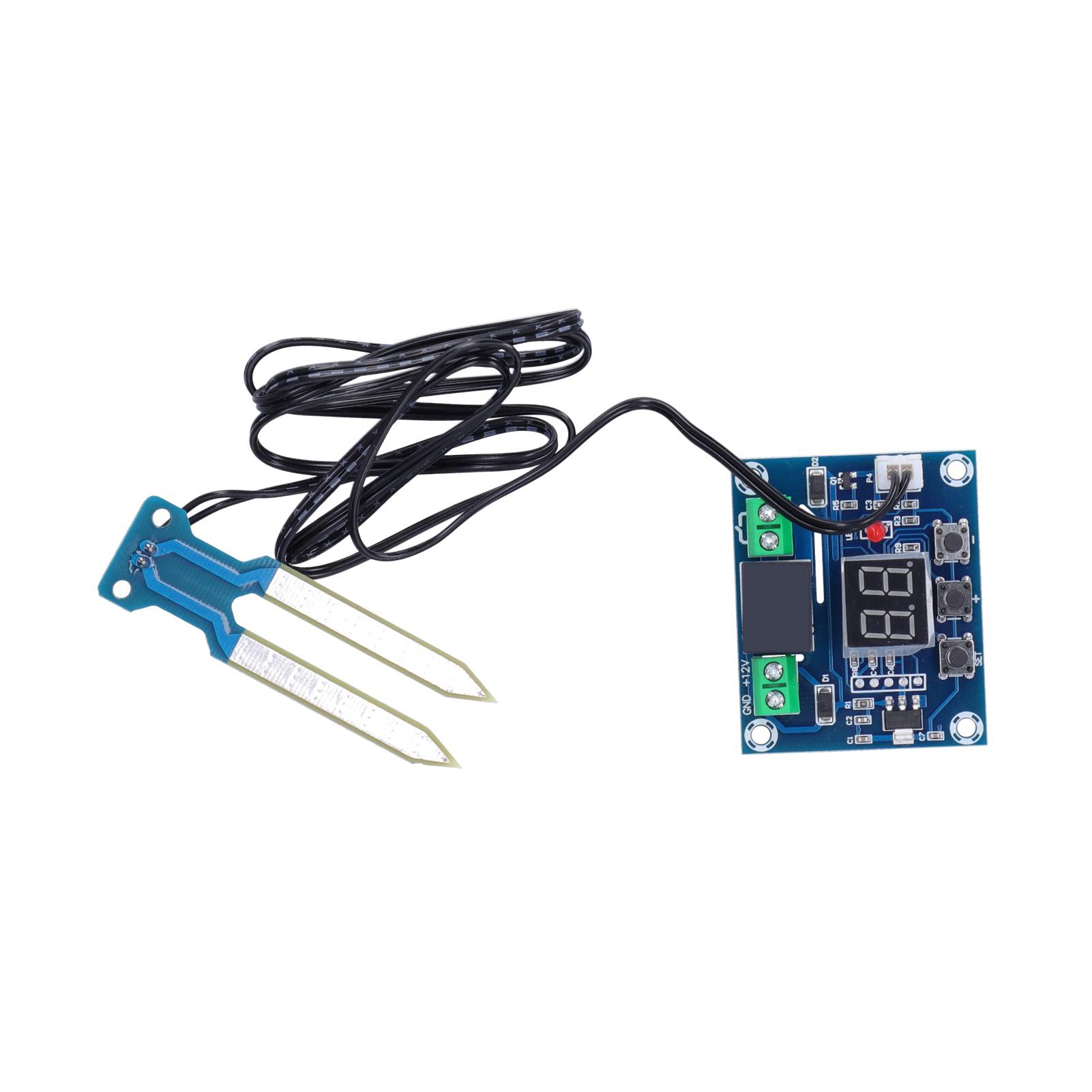 Humidity Controller Module Soil Sensor Automatic Irrigation Digital Display XHM214 DC12V
Humidity Controller Module Soil Sensor Automatic Irrigation Digital Display XHM214 DC12V