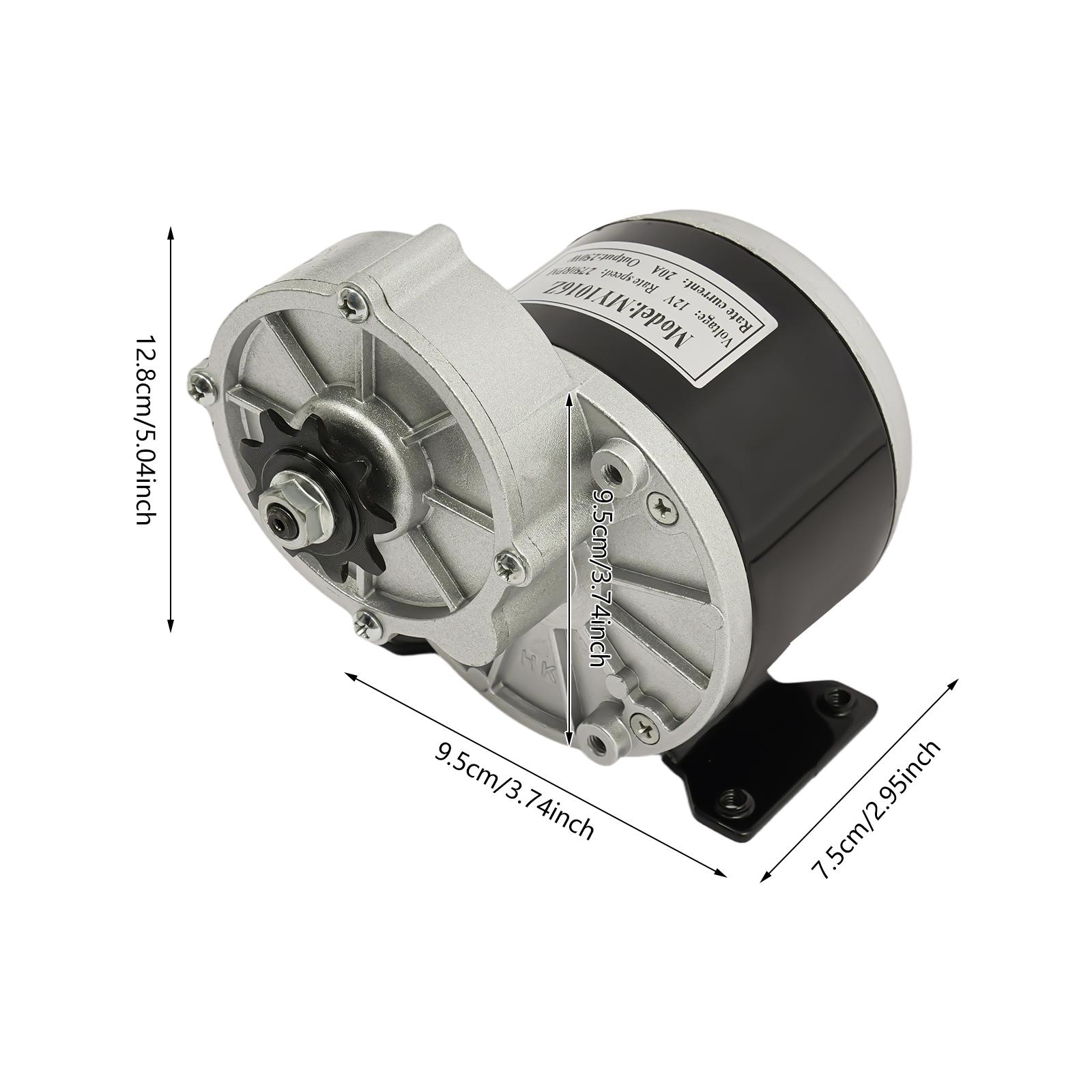 Reduction Electric Motor Gear Motor Electric Motor Speed Reduction Motor DC Motor Reduction Gear 12V DC 250W for Go Kart чорний
Reduction Electric Motor Gear Motor Electric Motor Speed Reduction Motor DC Motor Reduction Gear 12V DC 250W for Go Kart чорний