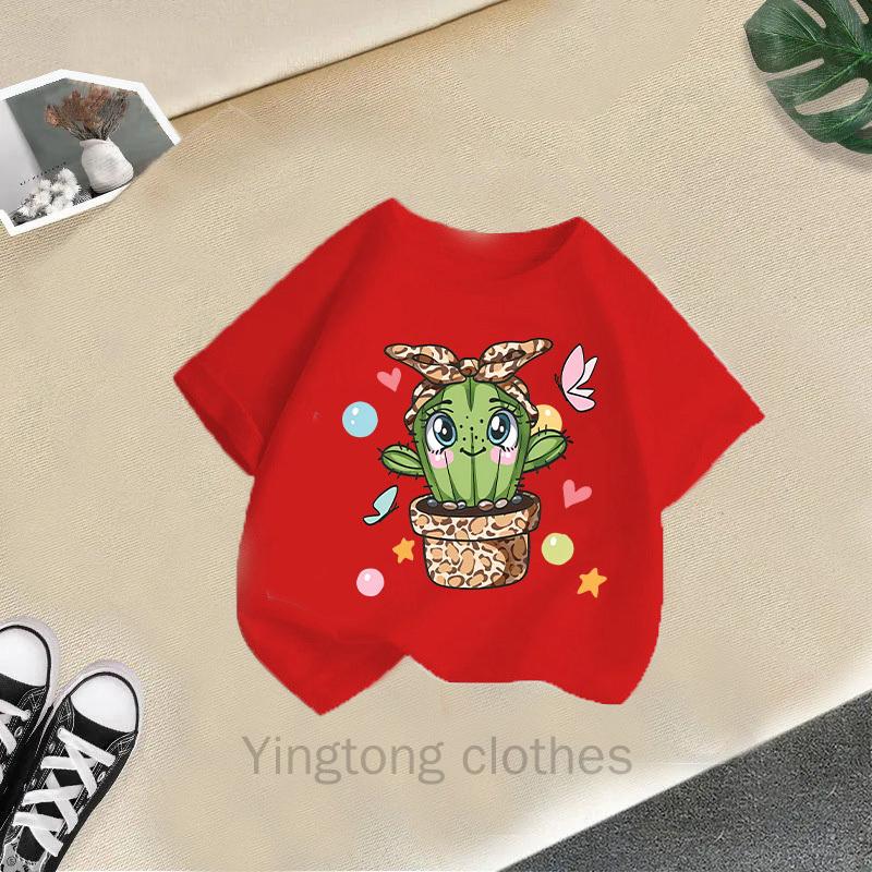 Summer Boys and Girls Short Sleeved T-shirt Cotton New Cartoon Printed Top Girls Children s Clothing Trend 150cm
Summer Boys and Girls Short Sleeved T-shirt Cotton New Cartoon Printed Top Girls Children s Clothing Trend 150cm