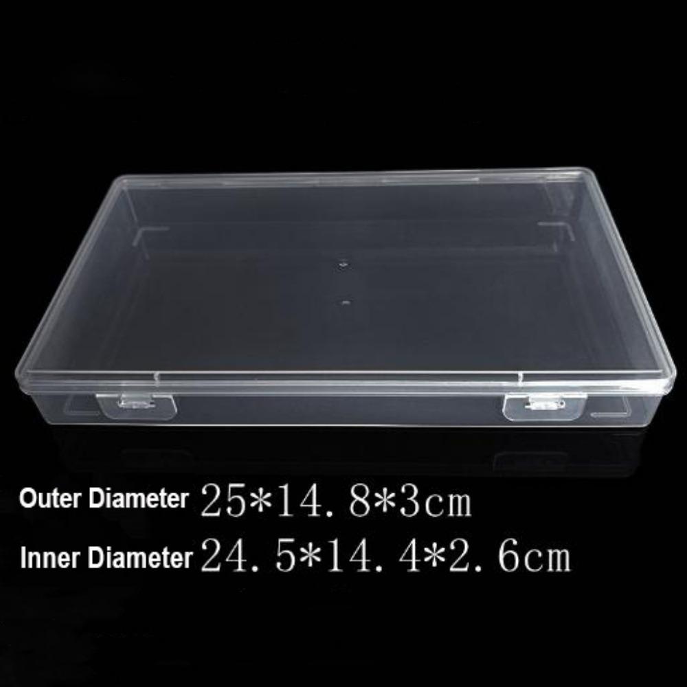 Square Storage Box Plastic Packing Boxes Jewelry Beads Container Fishing Tools Accessories 25*14.8*3cm
Square Storage Box Plastic Packing Boxes Jewelry Beads Container Fishing Tools Accessories 25*14.8*3cm