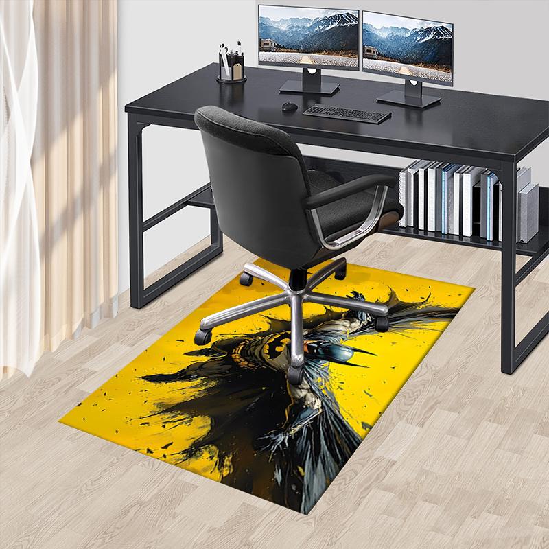 Batman,Dynamic Office Carpet Chair Mats, Home Decor Dormitory Floor Protector With Anti-Skid Backing, Large Area Coverage, Christmas Decorat 60cm by 90cm
Batman,Dynamic Office Carpet Chair Mats, Home Decor Dormitory Floor Protector With Anti-Skid Backing, Large Area Coverage, Christmas Decorat 60cm by 90cm