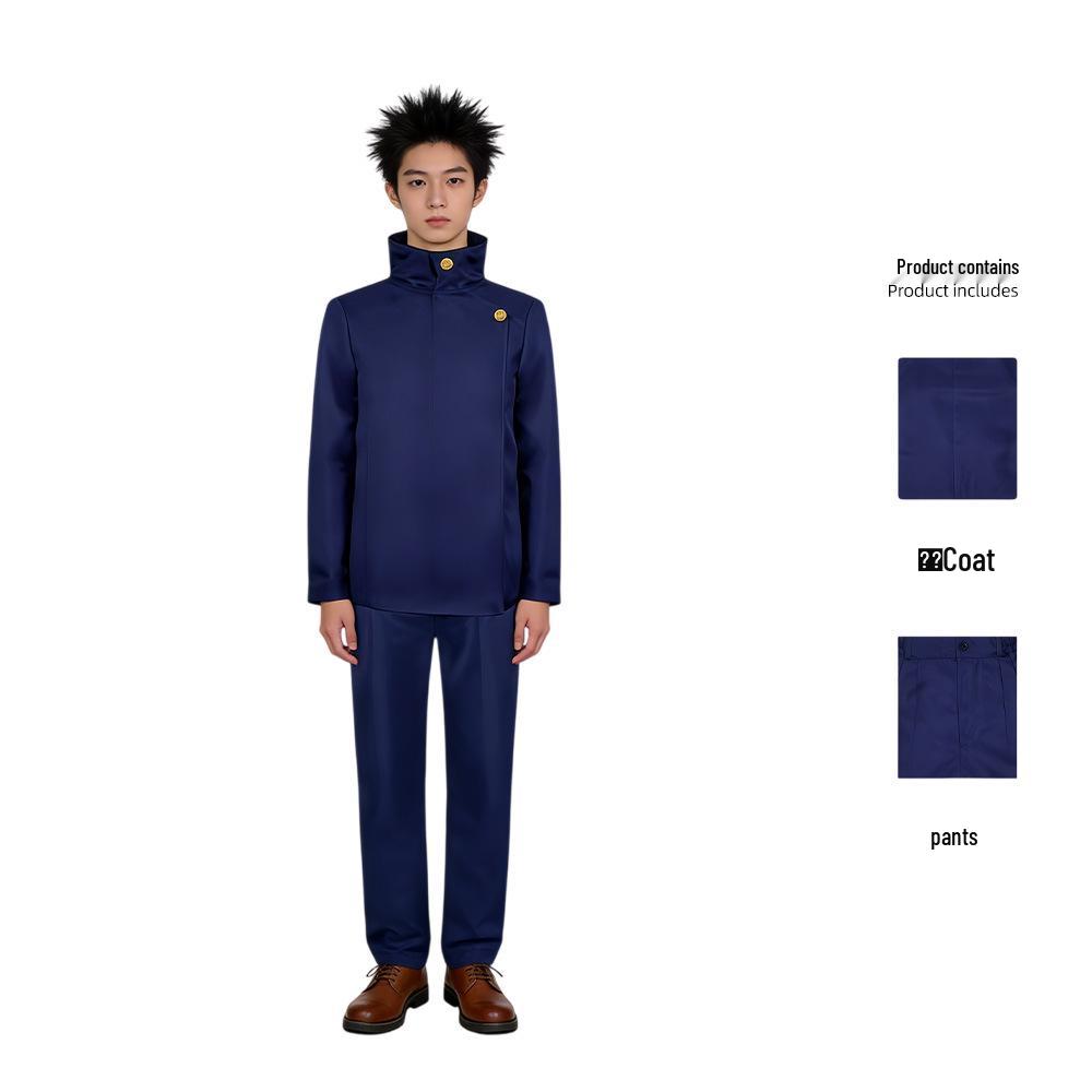 Jujutsu Kaisen Cosplay Set: Gojo Satoru & Itadori Yuji High School Uniform for Halloween or Comic Conventions Adult L
Jujutsu Kaisen Cosplay Set: Gojo Satoru & Itadori Yuji High School Uniform for Halloween or Comic Conventions Adult L